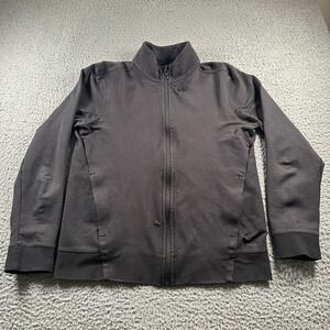 Lululemon Jacket Mens L Black Full Zip Athletic Lightweight Track Top Runner